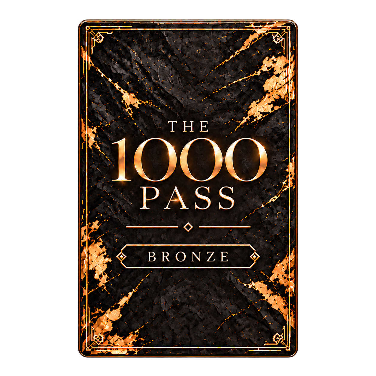 Bronze THE 1000 PASS
