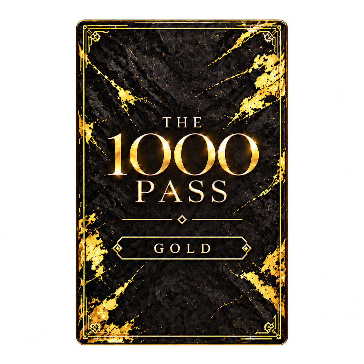 Gold THE 1000 PASS